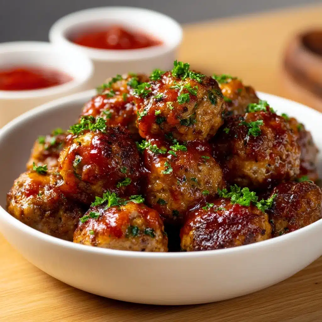 Mini Meatballs with Marinara Sauce Recipe - Recipe Image