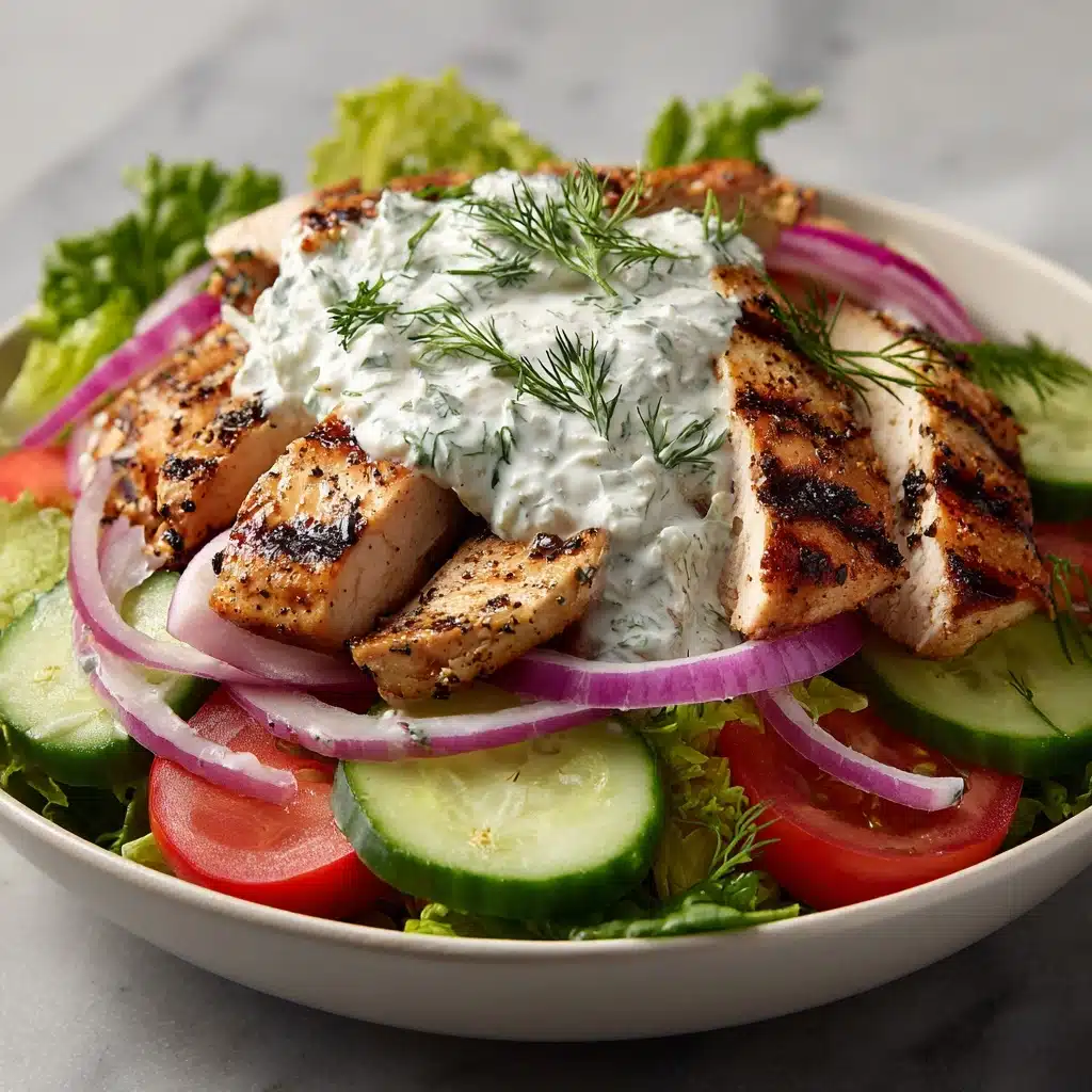 Tzatziki Chicken Salad Recipe - Recipe Image