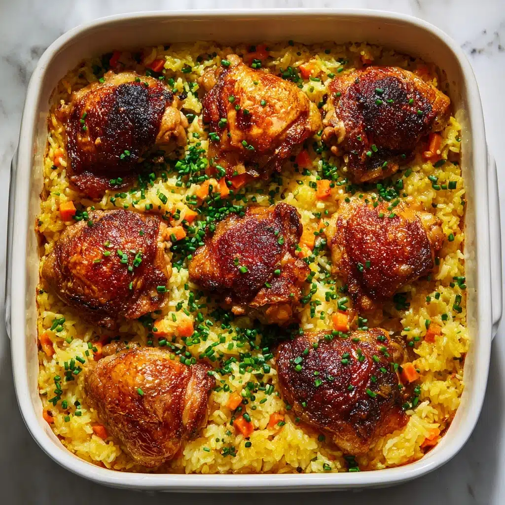 No Peek Chicken & Rice Casserole Recipe - Recipe Image