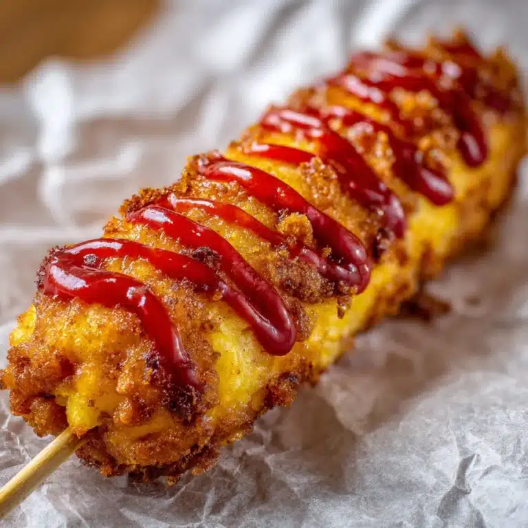 Korean Corndogs with Korean Ketchup Recipe