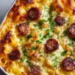 Crockpot Pierogi Casserole with Sausage Recipe