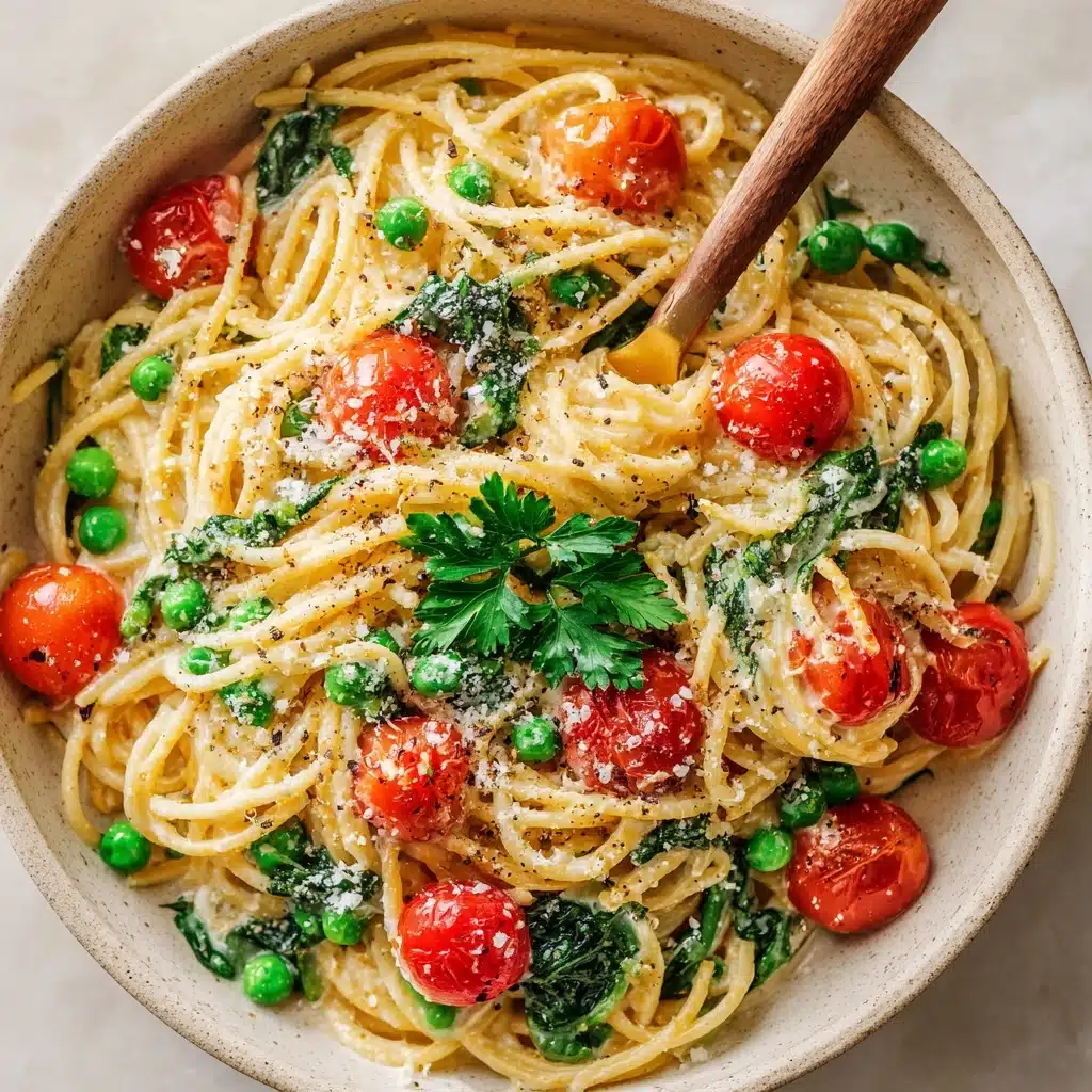 White Sauce Spaghetti Recipe - Recipe Image