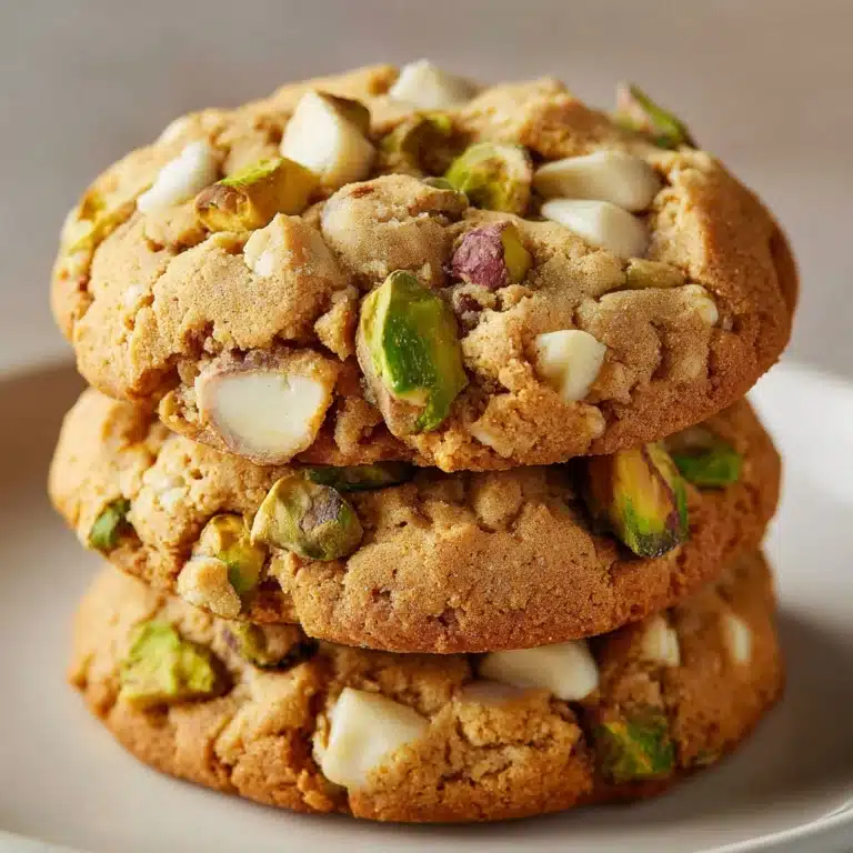 Salted Honey Pistachio Cookies Recipe