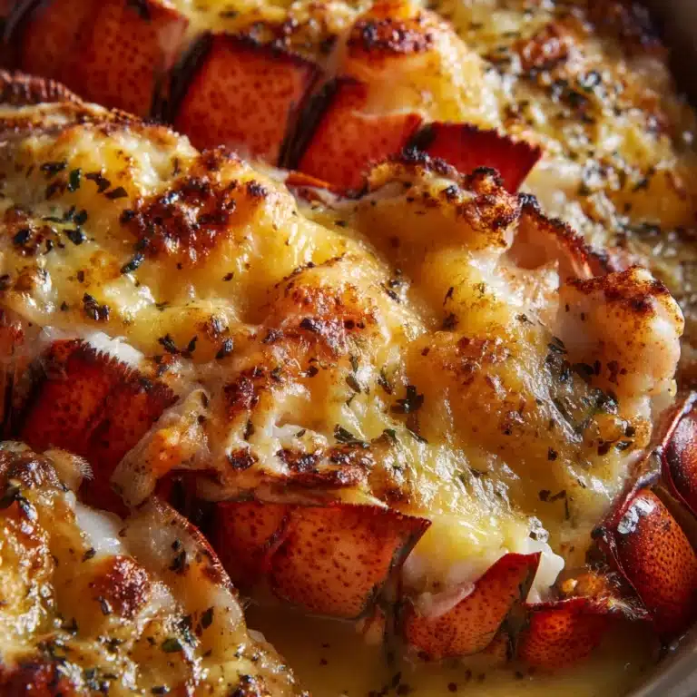Garlic Butter Baked Lobster Tails Recipe