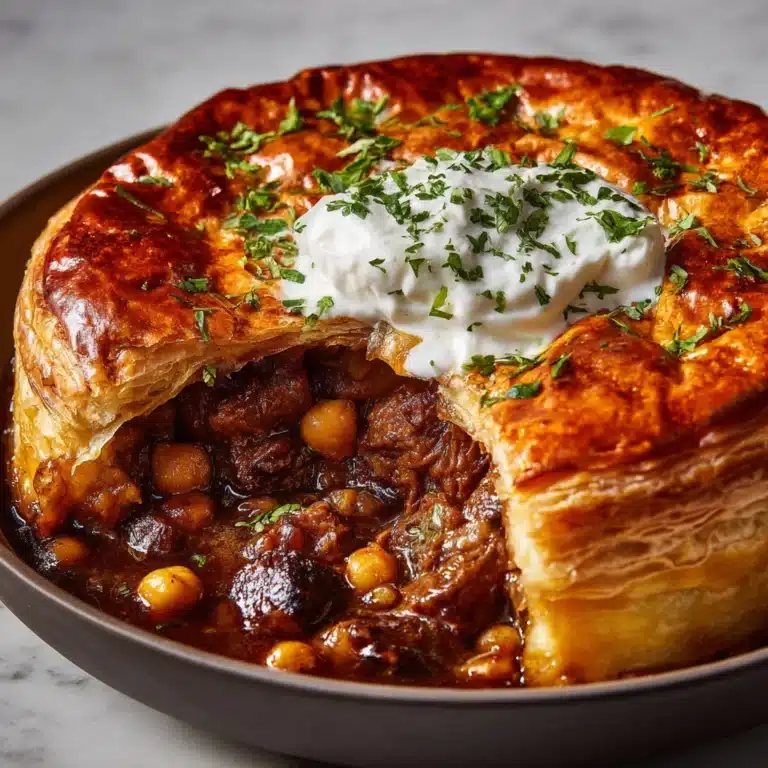 Short Rib Chili Pot Pie Recipe