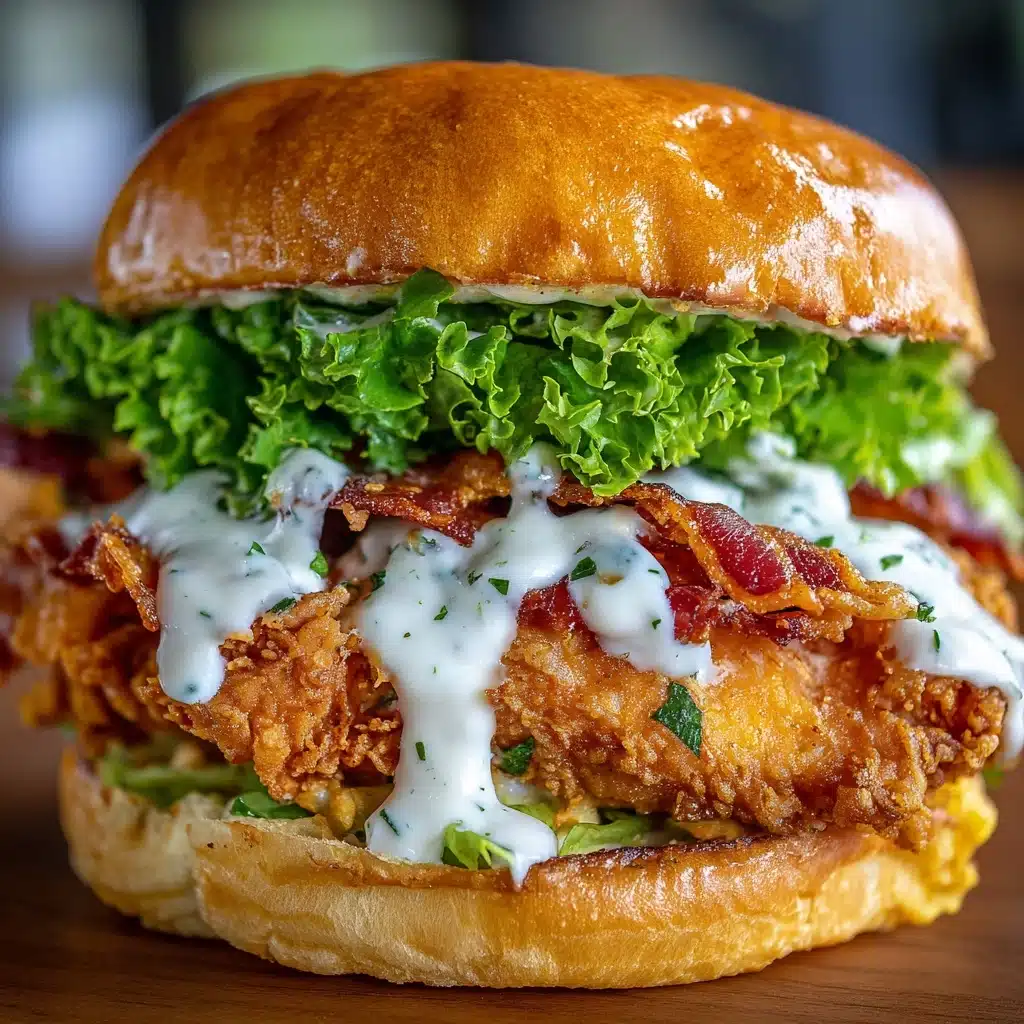 Crispy Chicken Caesar Sandwich Recipe - Recipe Image