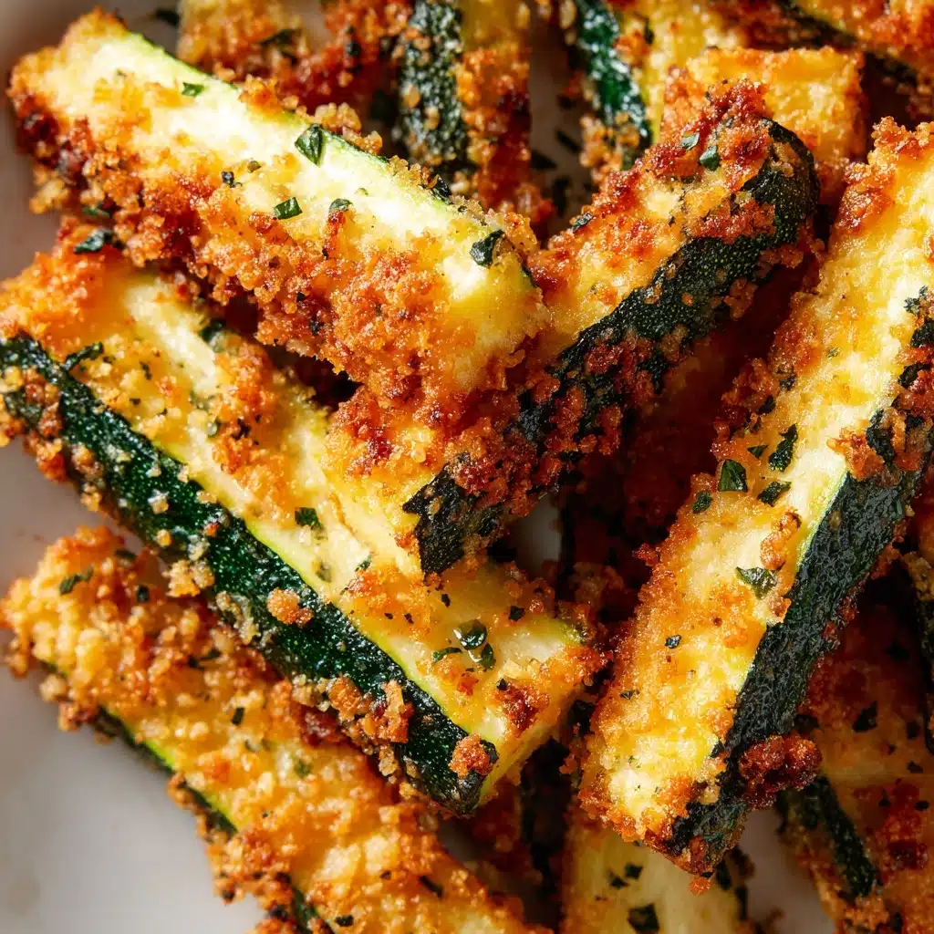Crispy Air Fryer Parmesan Zucchini Fries Recipe