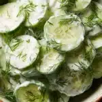 Creamy Cucumber Dill Salad Recipe