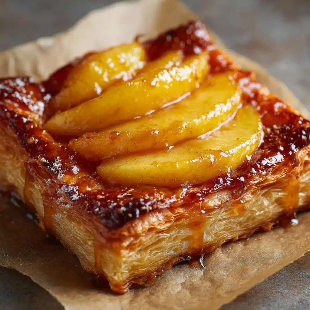 Caramel Apple Puff Pastry Recipe