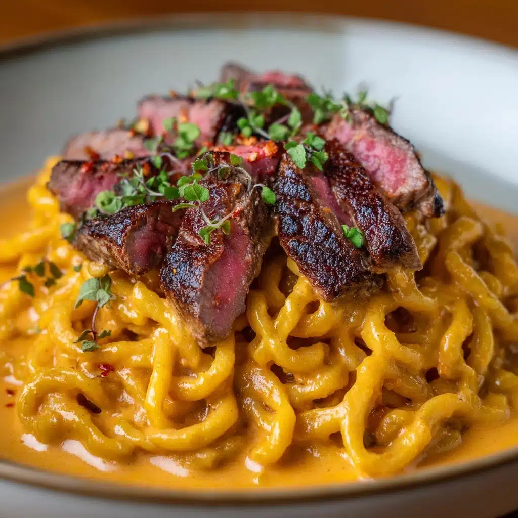 One-Pot Smoky Honey BBQ Steak Pasta Recipe