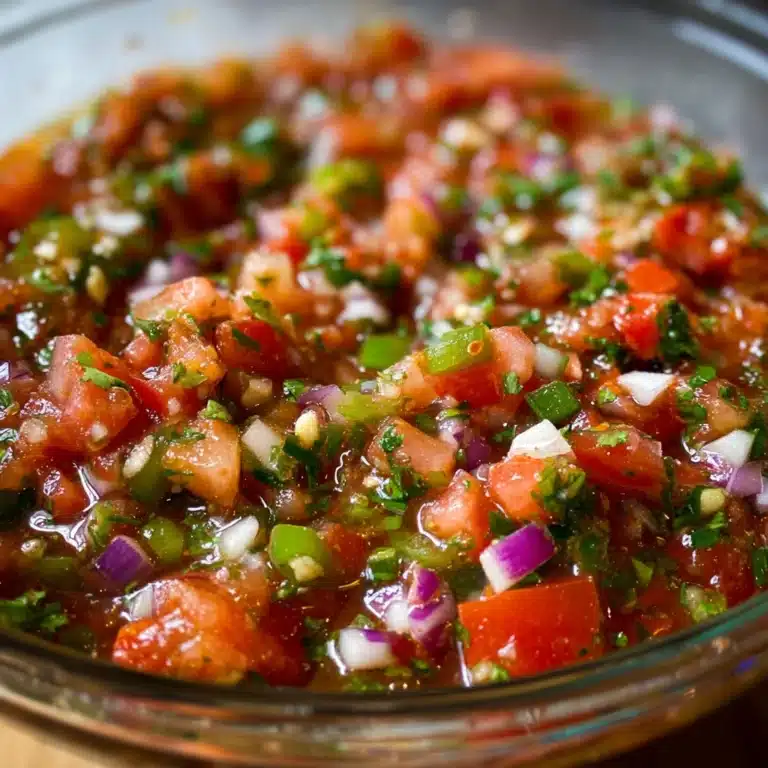 Homemade Salsa Recipe
