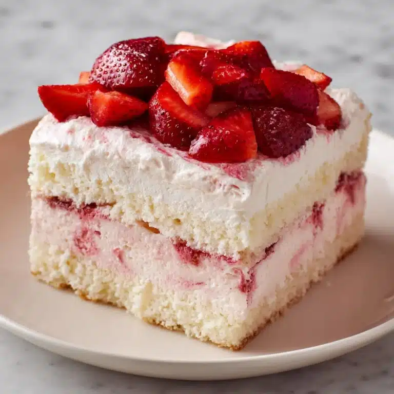 Strawberry Angel Food Dessert Recipe