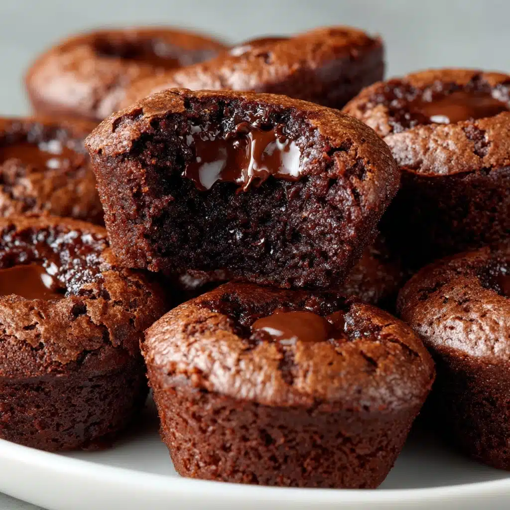 Fudgy Espresso Brownie Bites Recipe - Recipe Image
