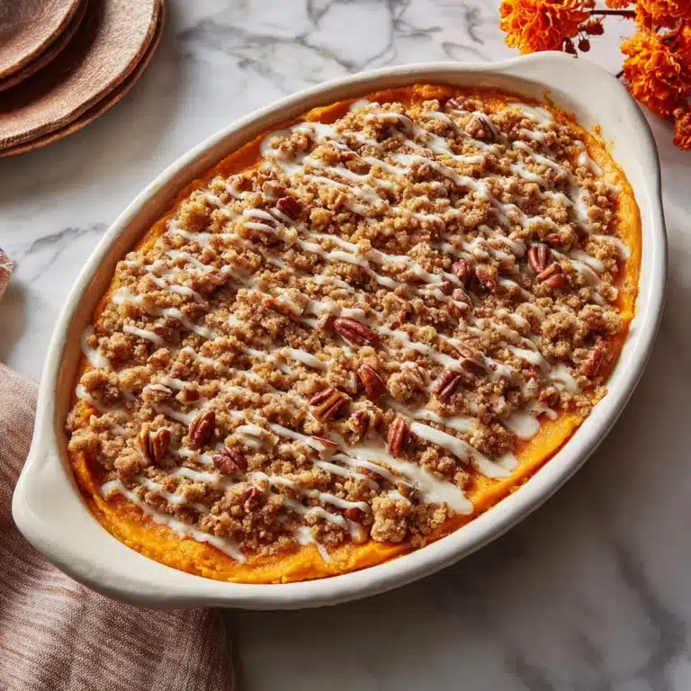 Southern Maple Sweet Potato Casserole Recipe