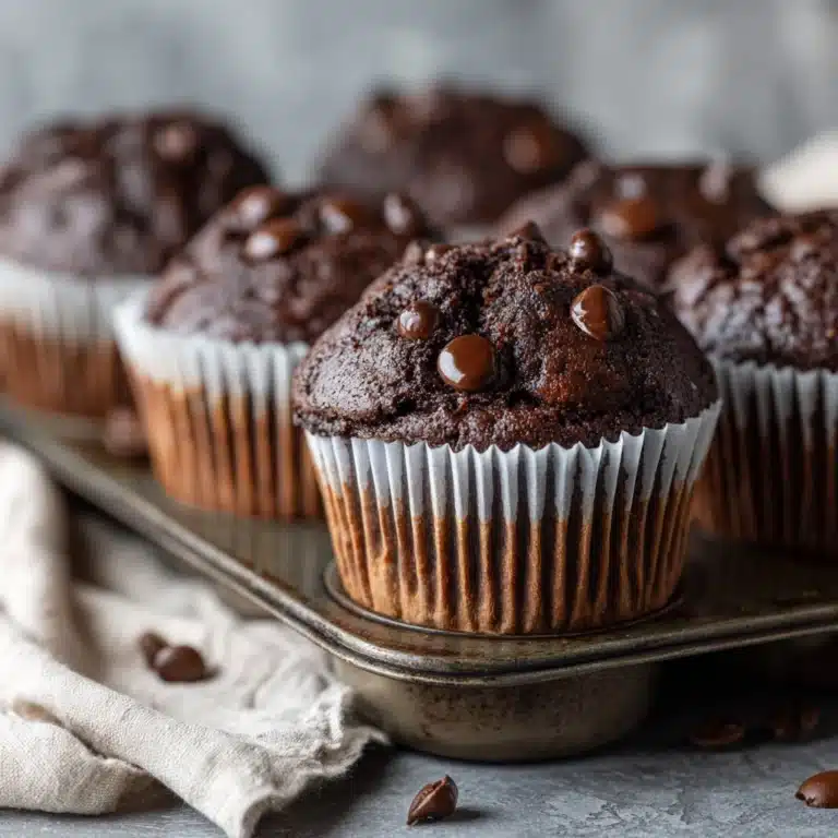 Double Chocolate Espresso Muffins Recipe