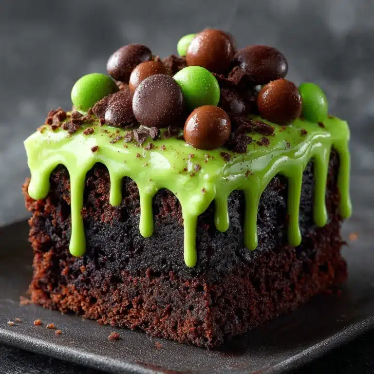 Bubbling Witch’s Cauldron Brownies Recipe