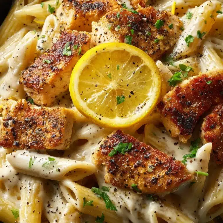 Zesty Lemon Pepper Chicken Pasta Recipe
