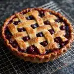Baked Fresh Cherry Pie Recipe