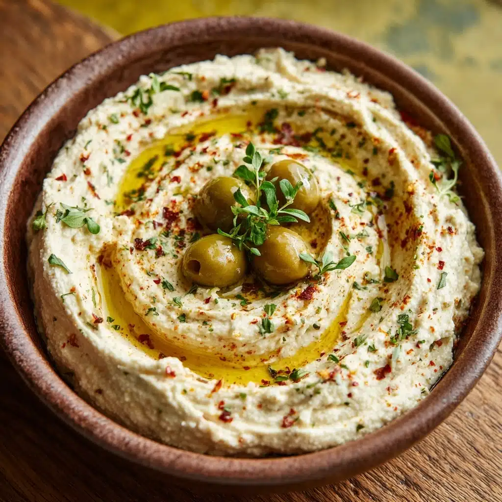 Green Olive Dip Recipe