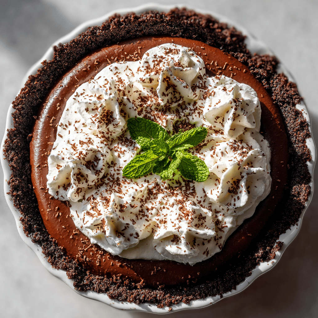 Chocolate Mint Pie Recipe