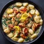 Lemon Chicken Gnocchi Dish Recipe