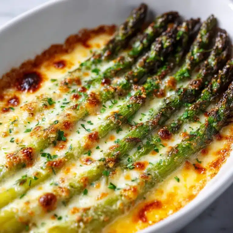 Cheesy Baked Asparagus Recipe