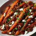 Roasted Carrots with Candied Pecans and Goat Cheese Recipe