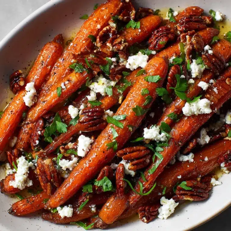 Roasted Carrots with Candied Pecans and Goat Cheese Recipe