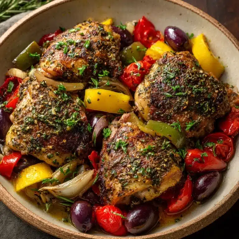Slow Cooker Greek Chicken Recipe