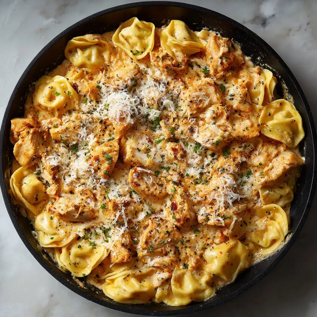 Buffalo Chicken Tortellini Alfredo Recipe