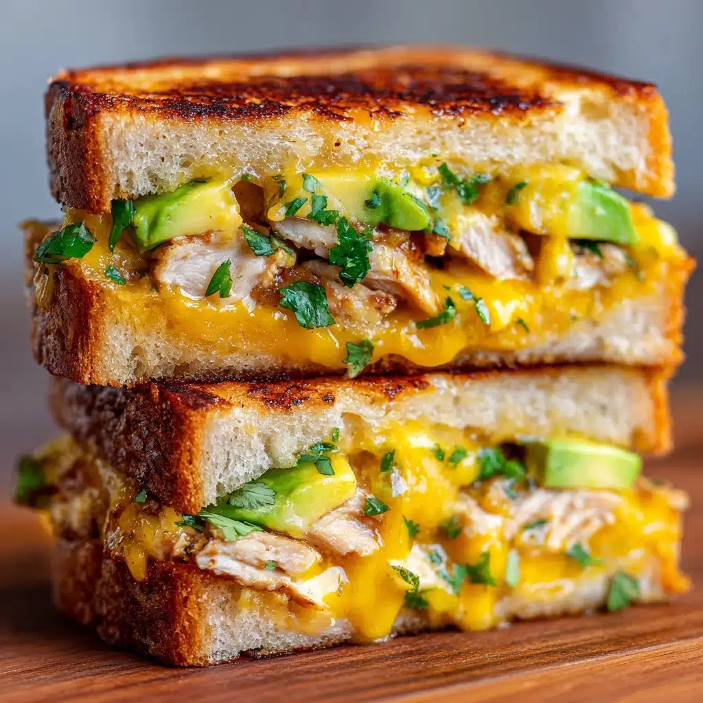 Chicken Avocado Melt Sandwich Recipe