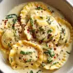 Creamy Crockpot Tortellini Recipe