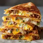 Blackstone Cheeseburger Quesadilla Recipe