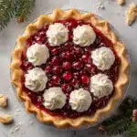 Cranberry Custard Pie Recipe