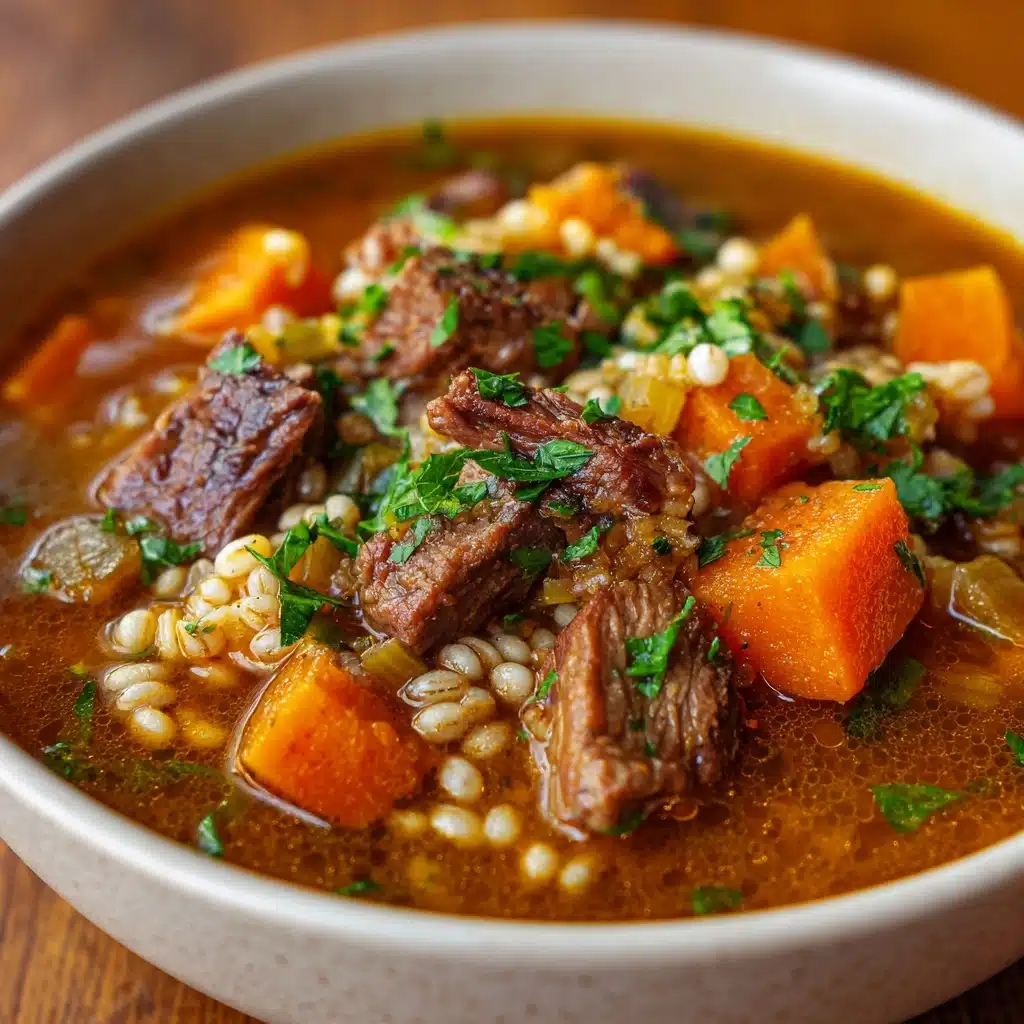 Beef and Barley Soup Recipe - Recipe Image