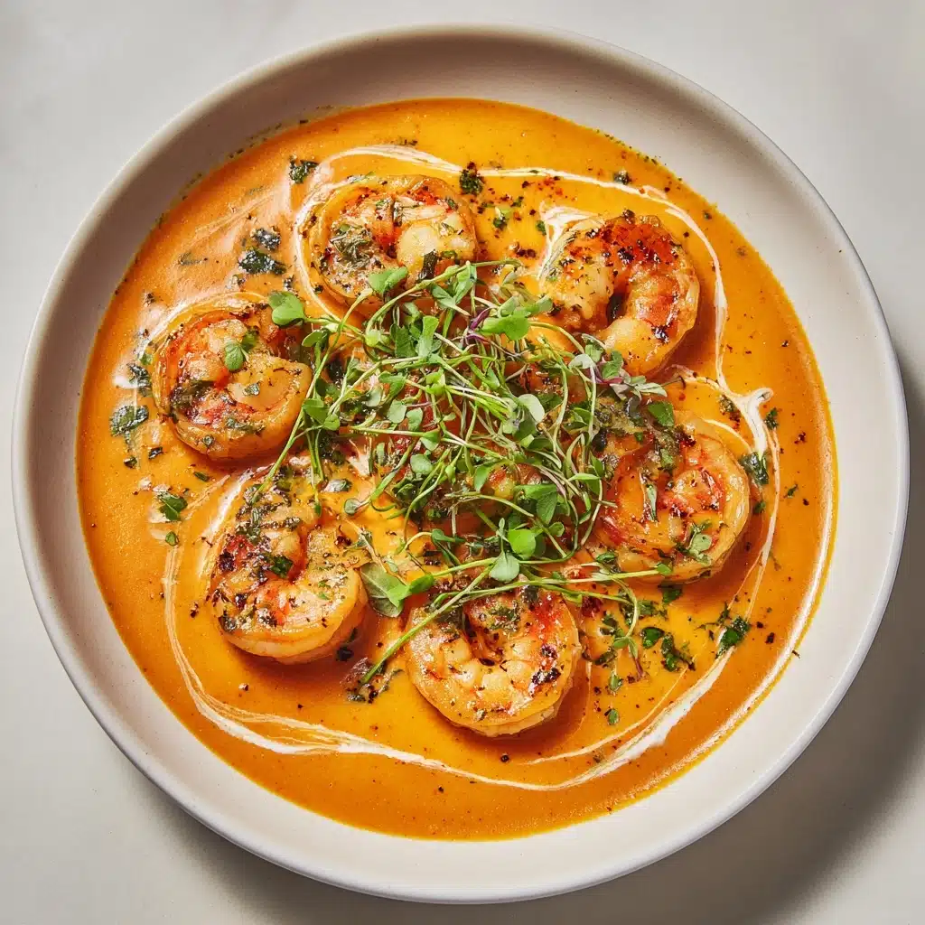 Succulent Shrimp in Creamy Garlic-Paprika Sauce Recipe - Recipe Image