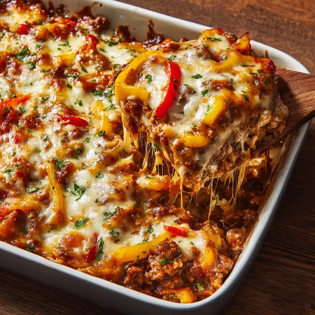 Fajita Chicken Casserole Recipe - Recipe Image