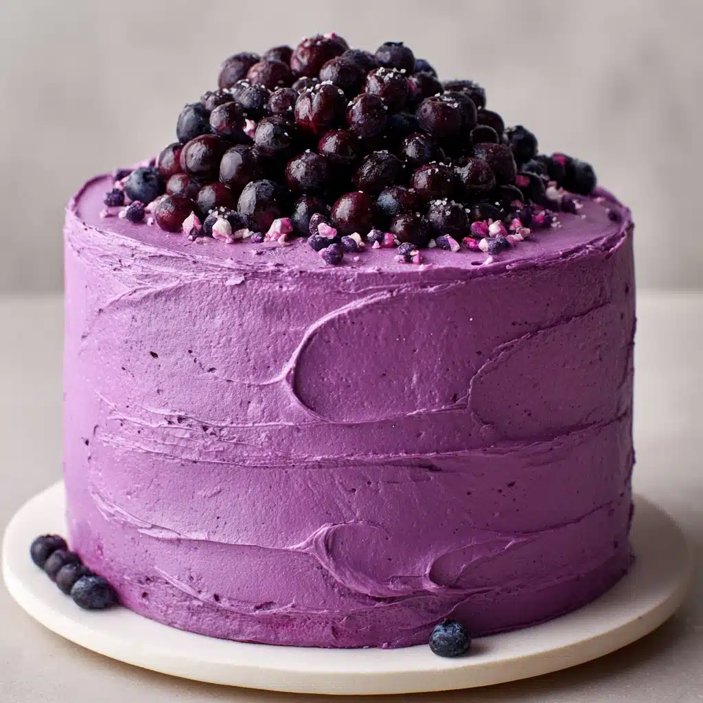Blueberry Chiffon Cake Recipe - Recipe Image