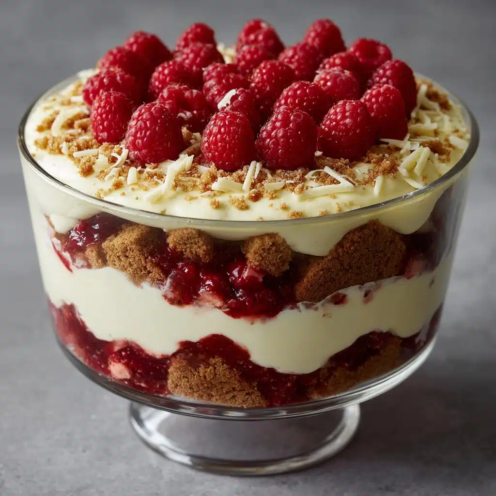 White Chocolate Raspberry Trifle Recipe - Recipe Image
