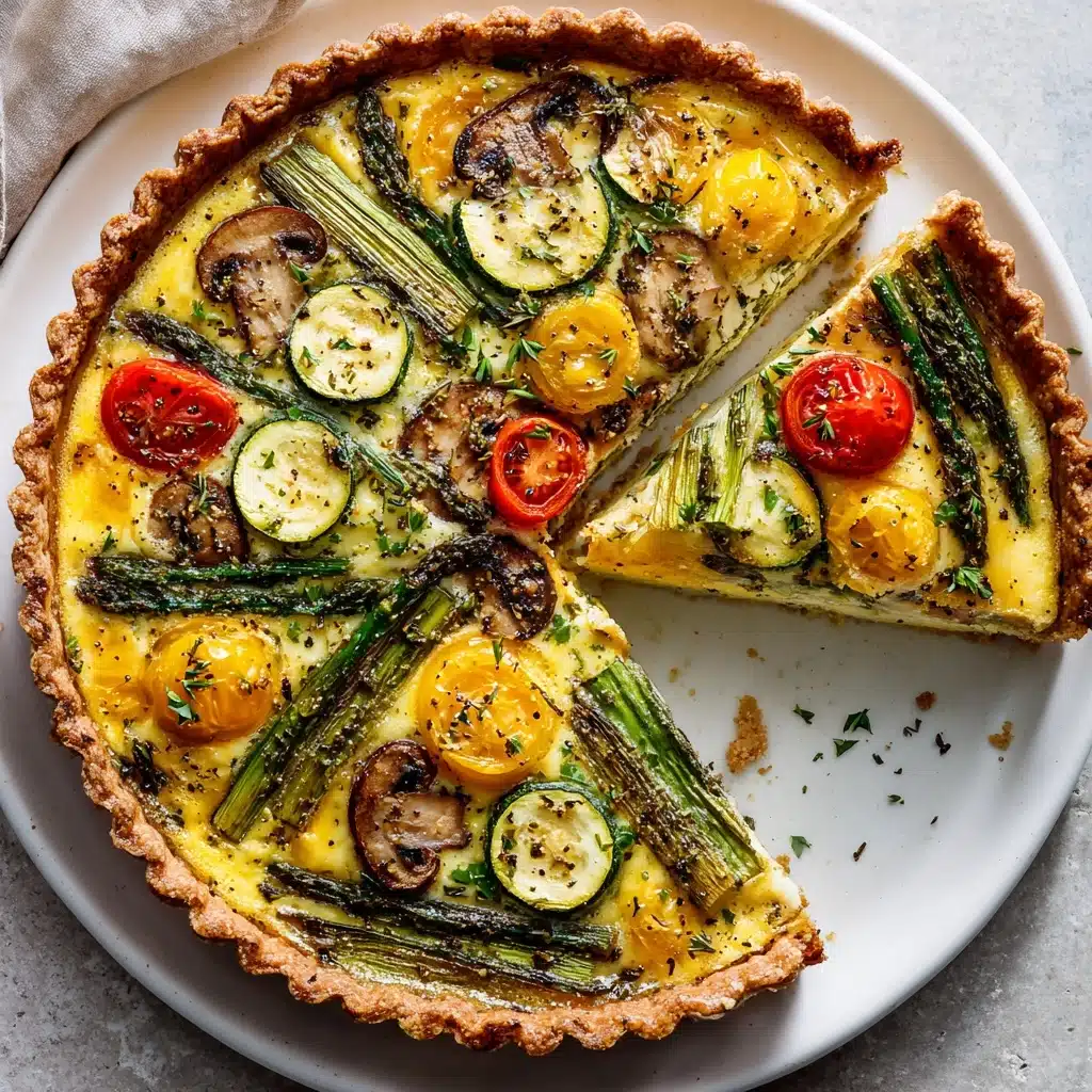 Spring Vegetable Quiche Recipe - Recipe Image