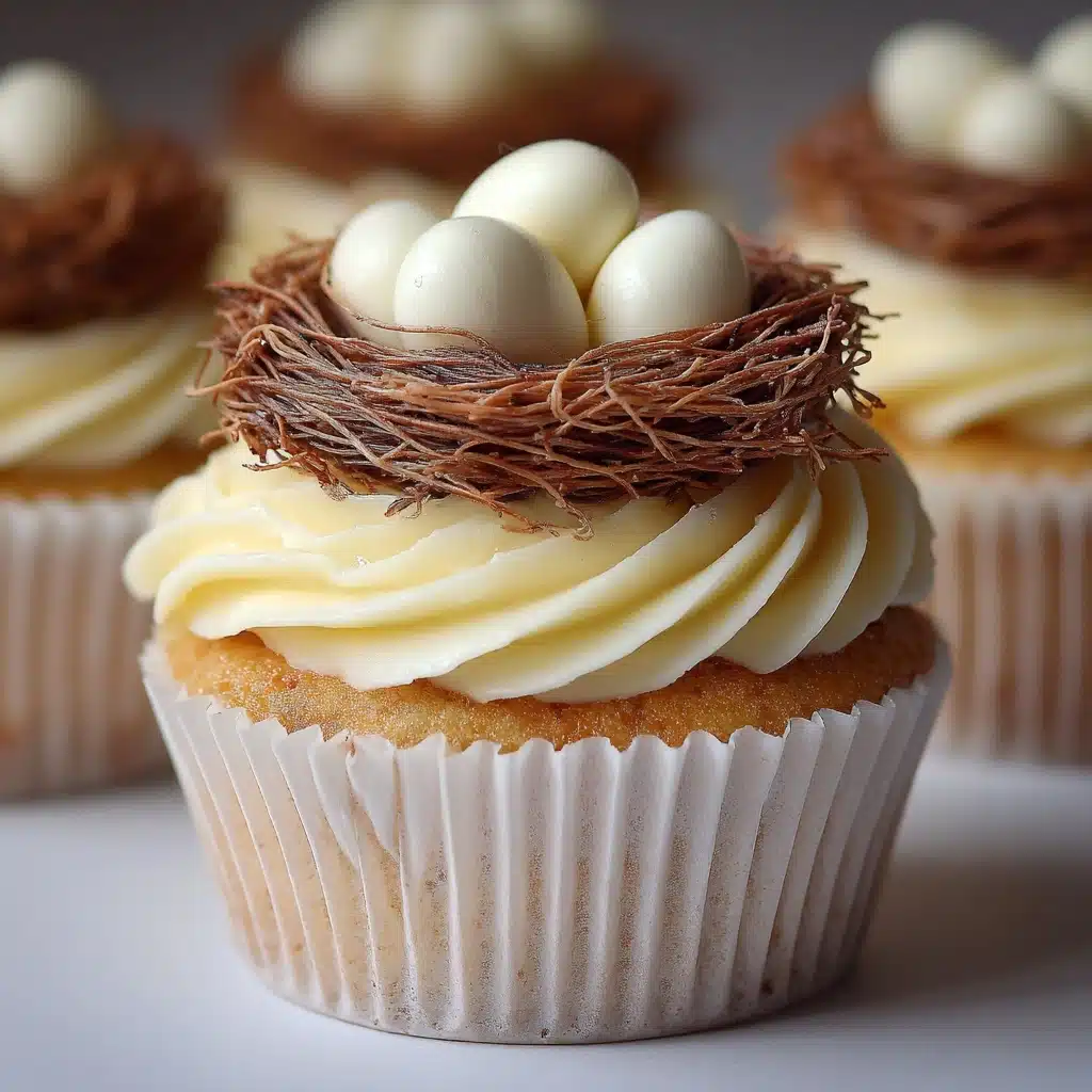 Delightful Bird’s Nest Cupcakes Recipe - Recipe Image