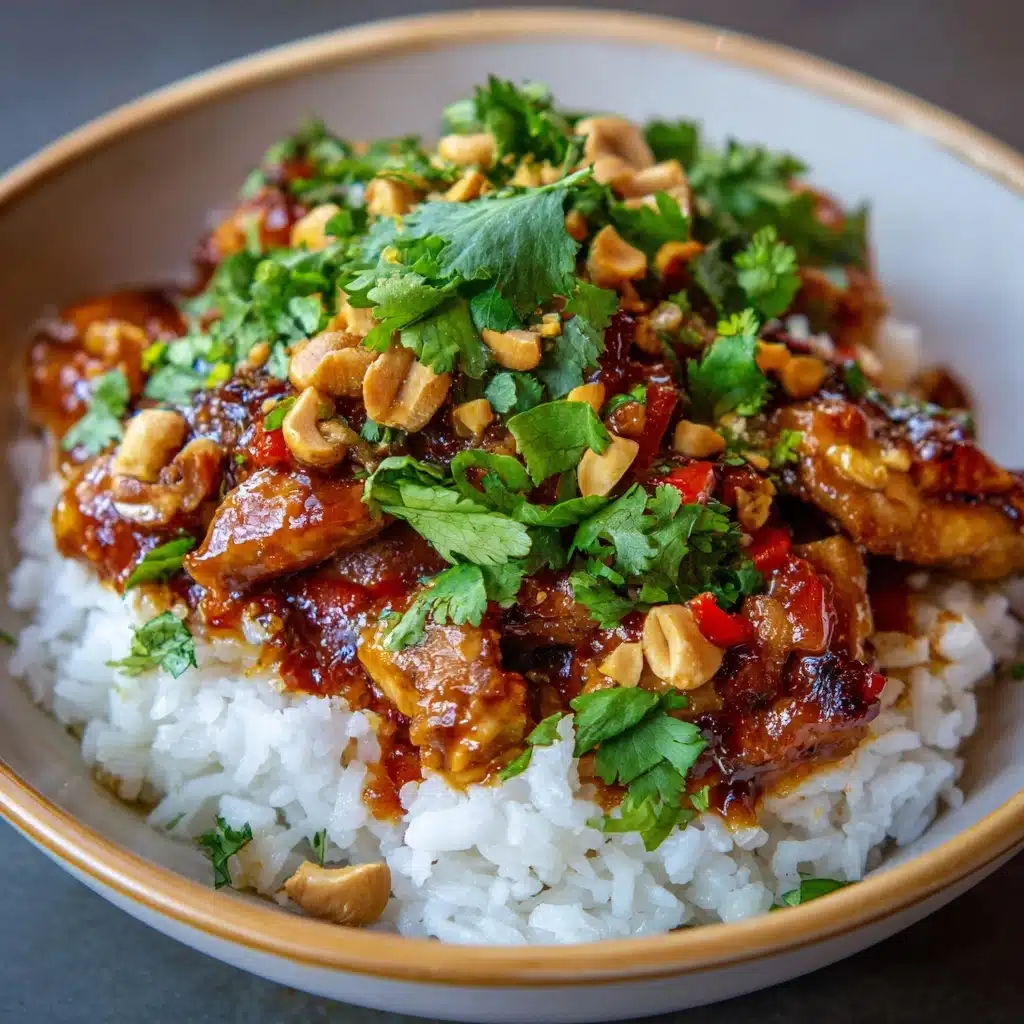Cooker Peanut Chicken Recipe - Recipe Image