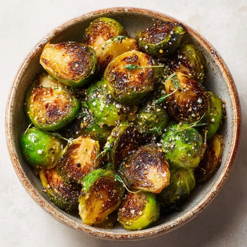 Garlic Parmesan Brussels Sprouts Recipe - Recipe Image