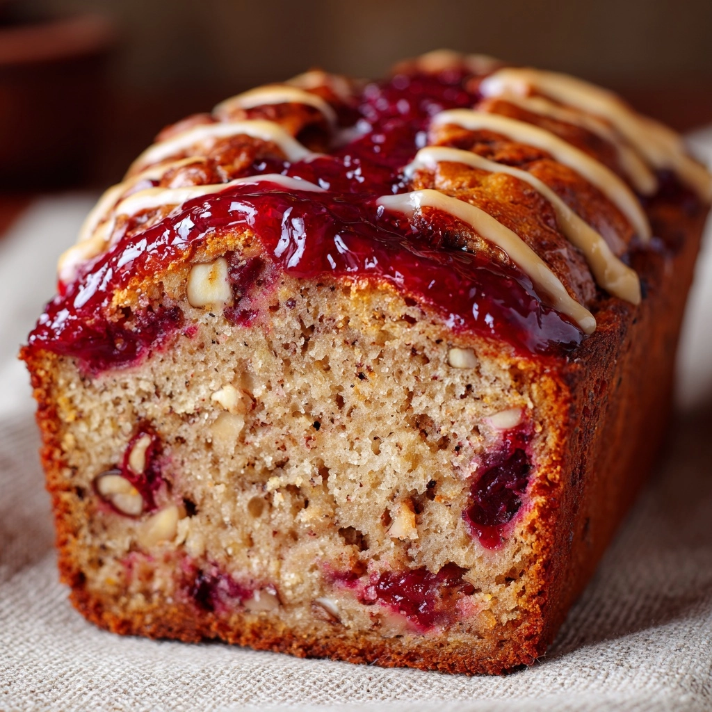 PB and Jelly Banana Bread Recipe - Recipe Image
