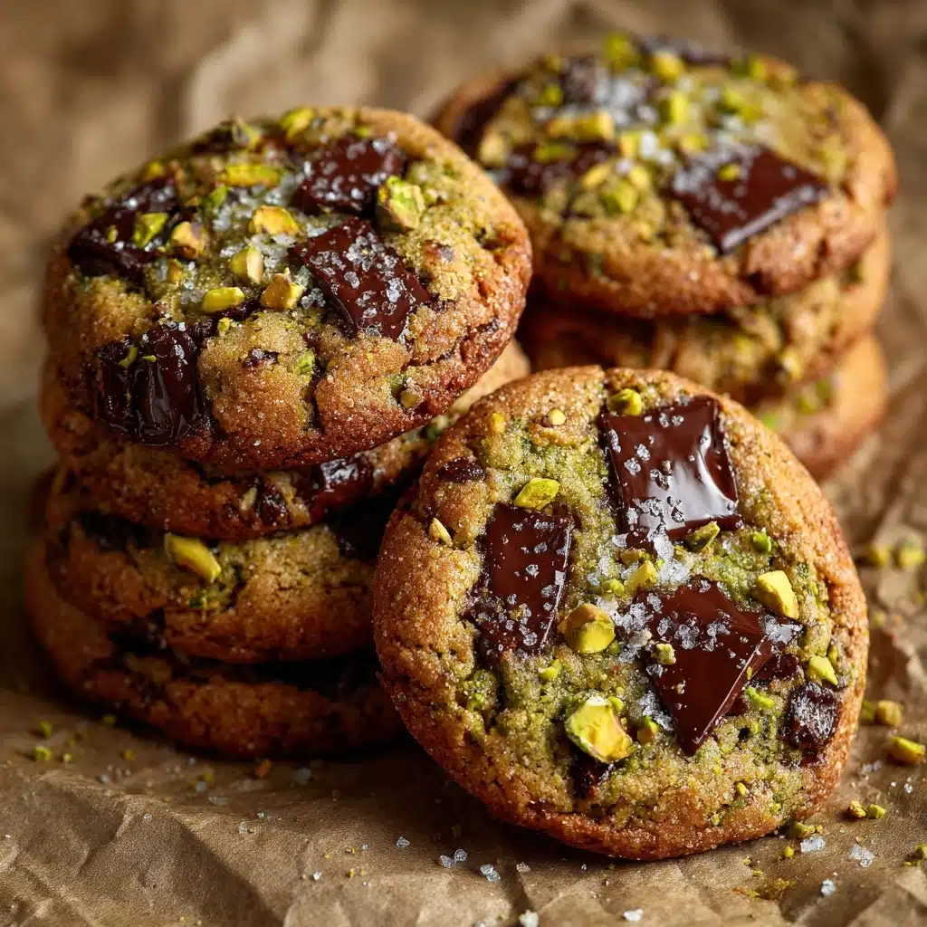Pistachio Chocolate Chunk Cookies Recipe - Recipe Image