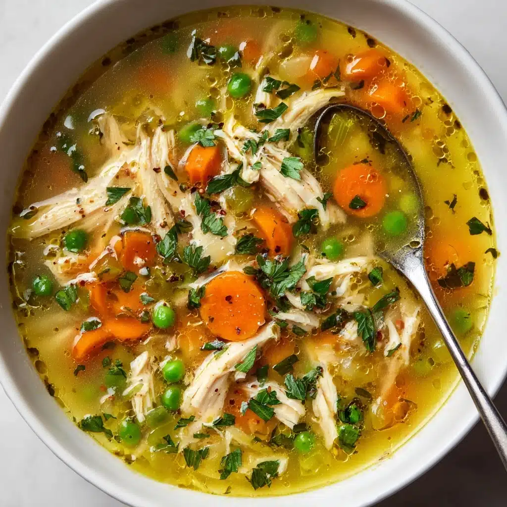 Anti-Inflammatory Turmeric Chicken Soup Recipe - Recipe Image