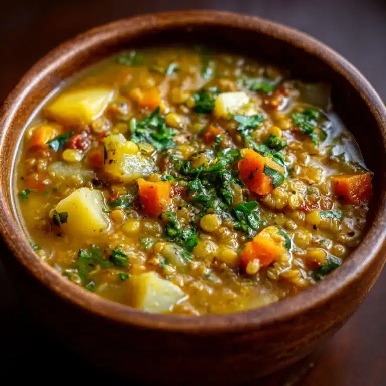 Carrot and Lentil Soup Recipe