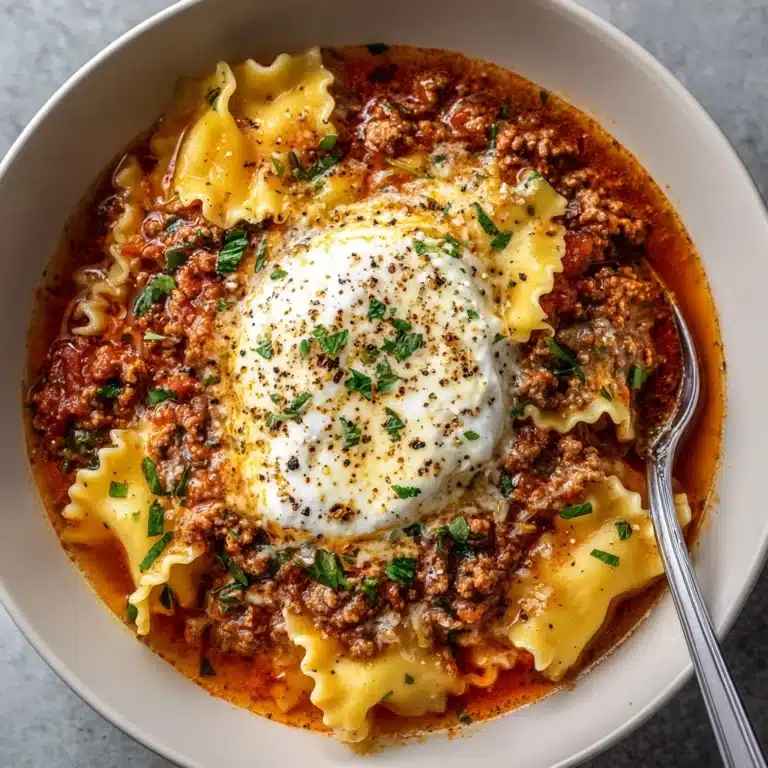 Lasagna Soup: An Amazing Ultimate Recipe for Comfort Recipe