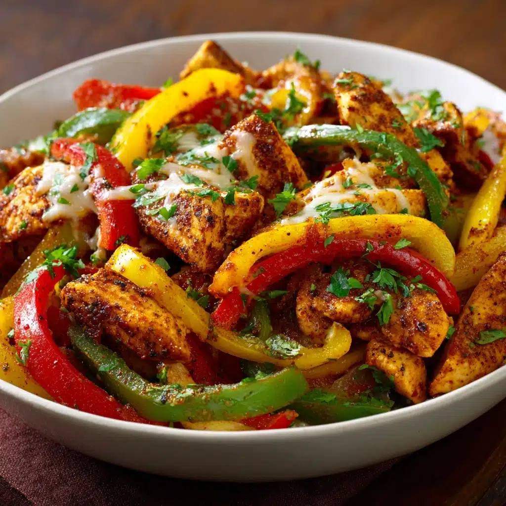Cajun Chicken with Bell Peppers: A Flavorful Delight! Recipe