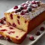 Christmas Cranberry Pound Cake Recipe